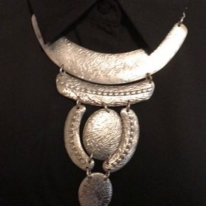 Sterling silver necklace.